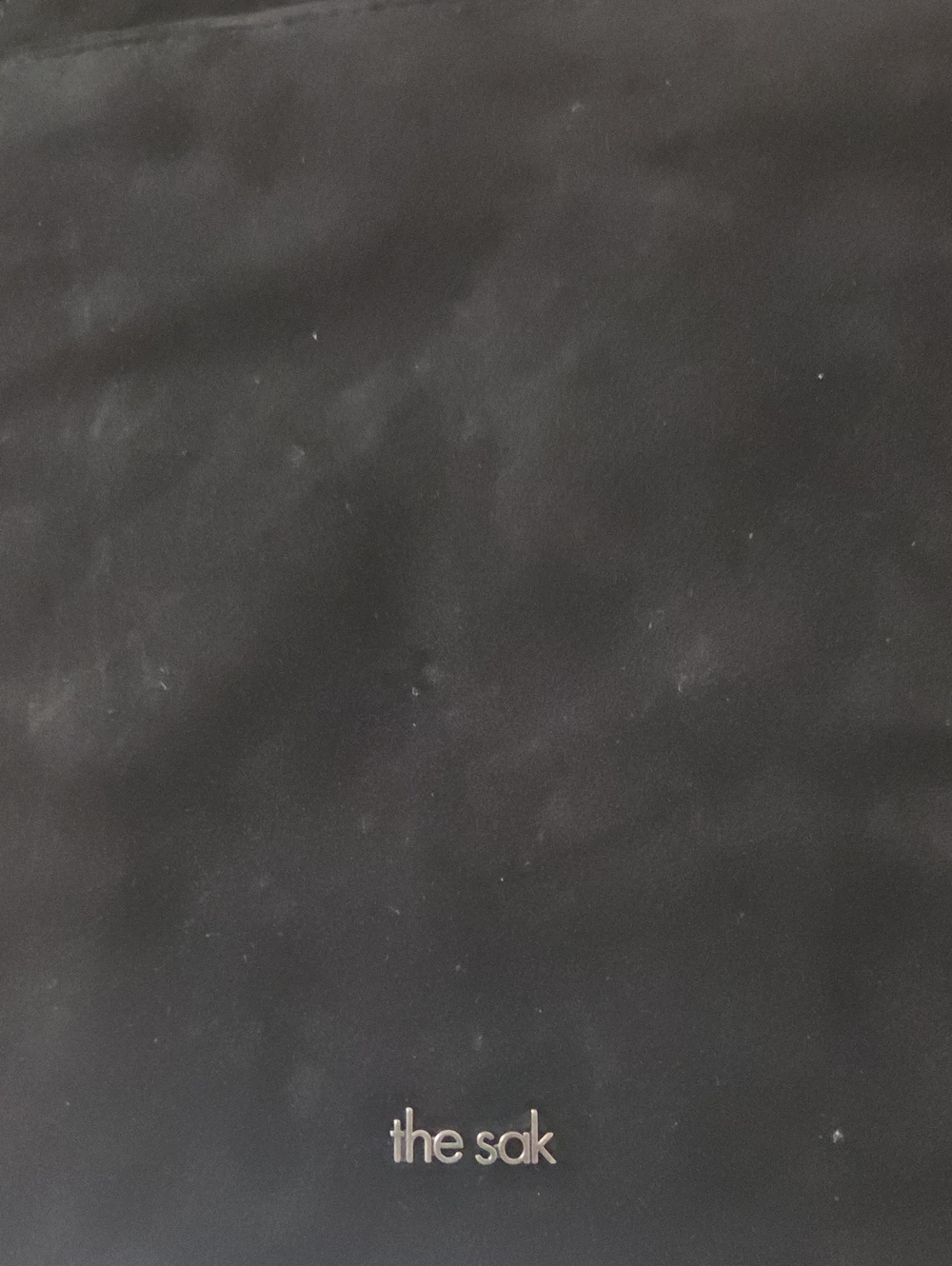 The Sak Black Suede Hobo Bag with Braided Strap - Picture 3 of 3